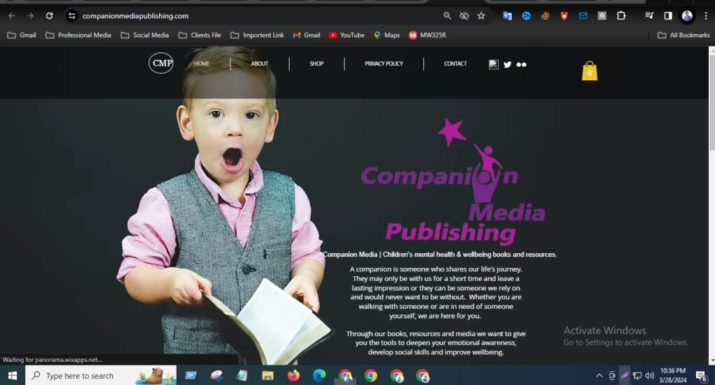 Companion Media Publishing SEO work and client review