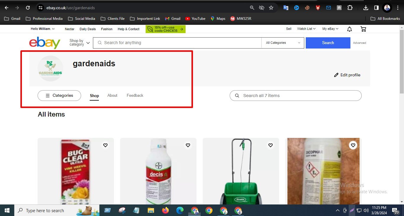 Garden Aids products listed on Amazon and eBay by MIVAQ